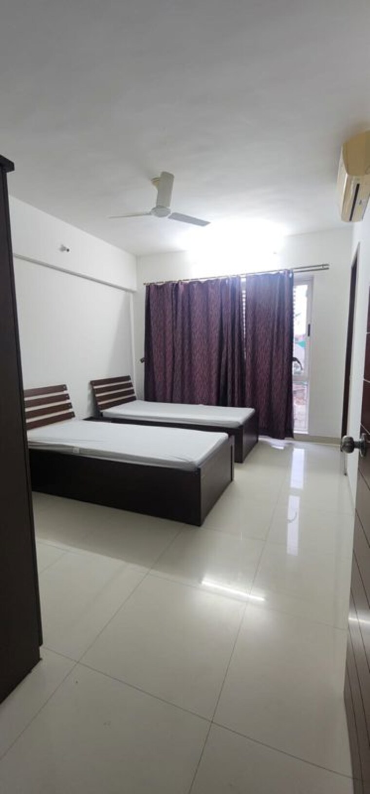 Bedroom, marvel-azure 3 Bedroom 1780 Sq.Ft. Apartment In Hadapsar Pune 10068624