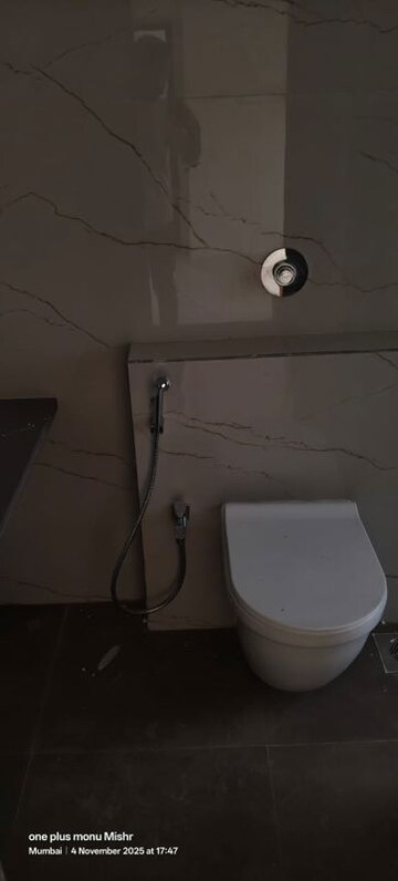 Bathroom in 2 BHK Apartment at Gabadia Heights, Kandivali West – for Rent