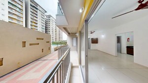 Balcony in 2 BHK Apartment at Orchid Lakeview, Bellandur – for Sale