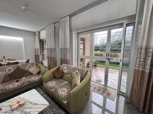 Living Room in 2 BHK Apartment at Amanora Adreno Towers, Hadapsar – for Rent