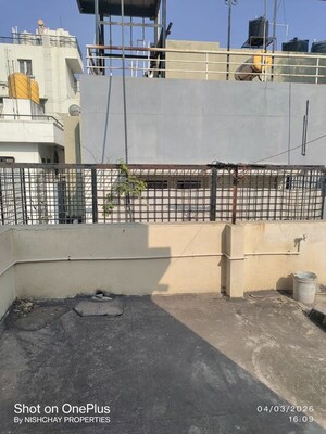 Terrace in 1 RK Independent House at Sadananda Nagar – for Rent