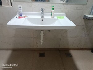 Bathroom in 2 BHK Apartment at Kumar Palmspring Towers, Undri – for Sale