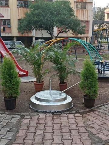 Balcony in 2 BHK Apartment at Deokar Residency, Wadgaon Sheri – for Rent