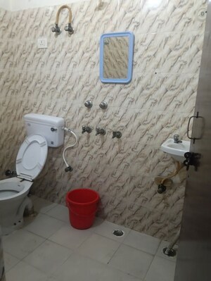 Bathroom in 2 BHK Apartment at RWA Apartments Sector 122, Sector 122 – for Rent