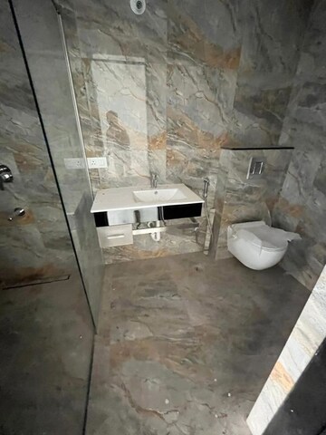 Bathroom in 3 BHK Apartment at Lohia Odela, Bavdhan – for Rent