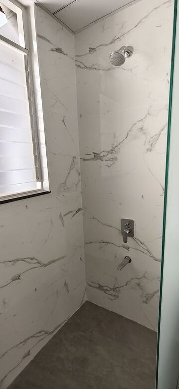 Bathroom in 3 BHK Apartment at Goel Ganga Serio, Kharadi – for Rent