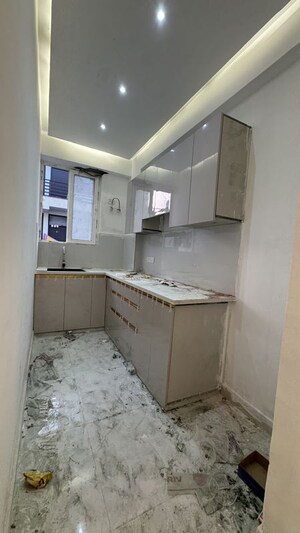 Kitchen in 1 BHK Builder Floor at Palm Residency Chhatarpur, Chattarpur – for Rent