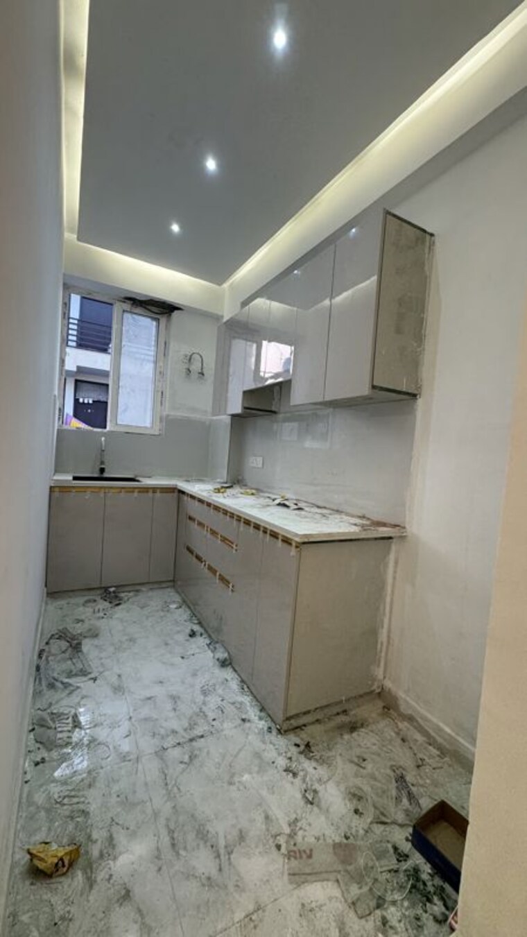 Kitchen, palm-residency-chhatarpur 1 Bedroom 500 Sq.Ft. Builder Floor In Chattarpur Delhi 10068914