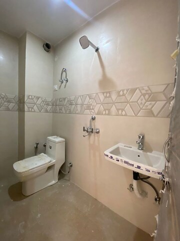 Bathroom in 2 BHK Builder Floor at Chattarpur – for Rent