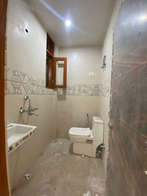 Bathroom in 2 BHK Builder Floor at Chattarpur – for Rent
