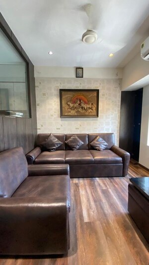 Living Room in 4 BHK Penthouse at Vastu Tower, Malad West – for Sale