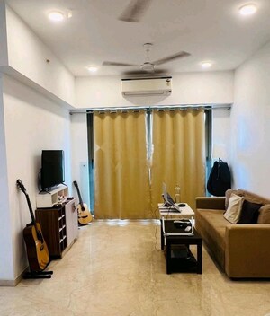 Living Room in 2 BHK Apartment at Kanakia Silicon Valley, Powai – for Sale