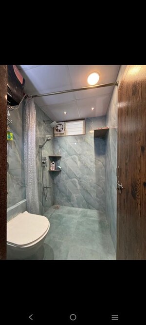 Bathroom in 3 BHK Apartment at Vishwanath Sopan, Shela – for Rent