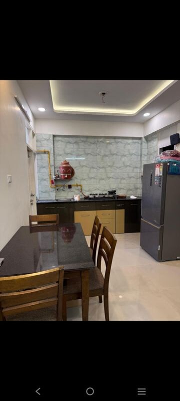 Kitchen in 3 BHK Apartment at Vishwanath Sopan, Shela – for Rent