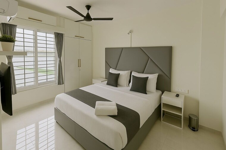 Master Bedroom, new-mhada-colony 2 Bedroom 1100 Sq.Ft. Apartment In Powai Mumbai 10069575