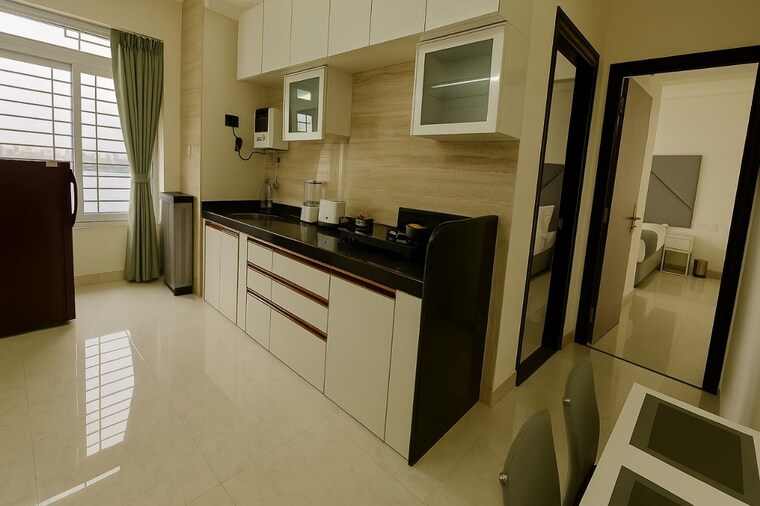 Kitchen, new-mhada-colony 2 Bedroom 1100 Sq.Ft. Apartment In Powai Mumbai 10069575