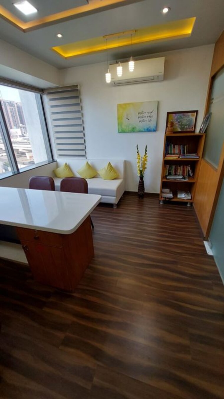 Living Room, shivalik-satyamev Commercial Office Space 740 Sq.Ft. In Bopal Ahmedabad 10069612