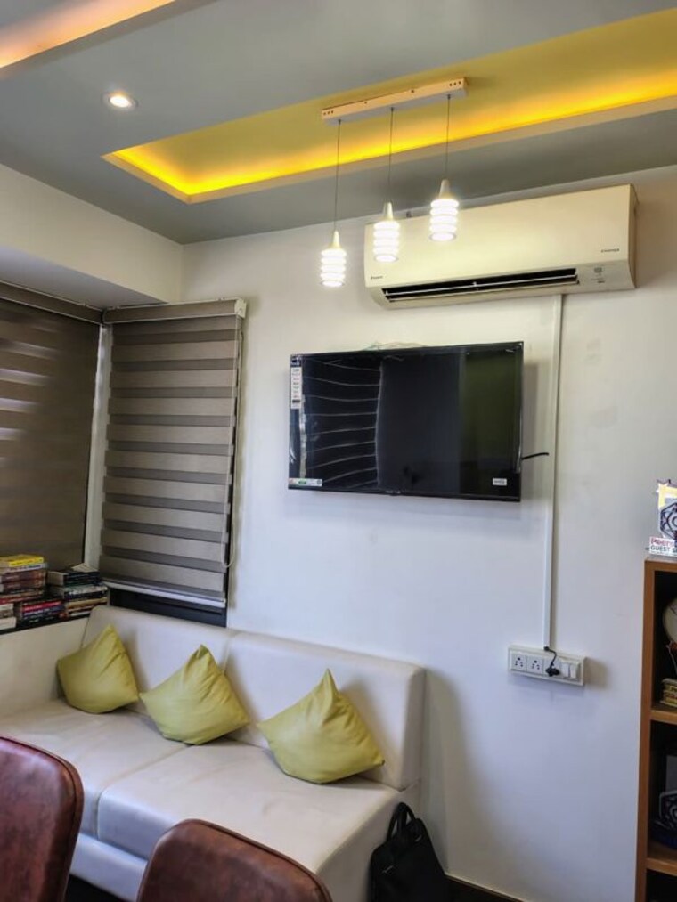 Living Room, shivalik-satyamev Commercial Office Space 740 Sq.Ft. In Bopal Ahmedabad 10069612