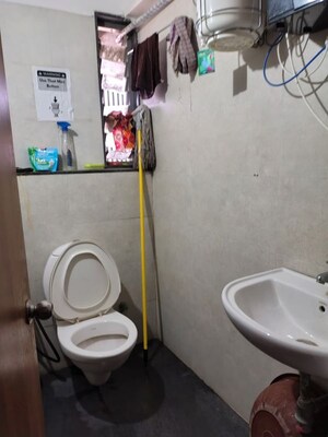 Bathroom in  Office Space at Shivalik Satyamev, Bopal – for Rent
