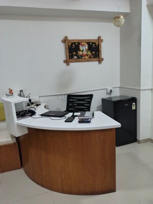 Kitchen in  Office Space at Shivalik Satyamev, Bopal – for Rent