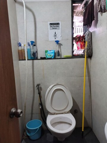Bathroom in  Office Space at Shivalik Satyamev, Bopal – for Rent