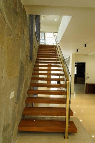 Staircase in 5 BHK Villa at Gold Fish Zresta, Kokapet – for Rent