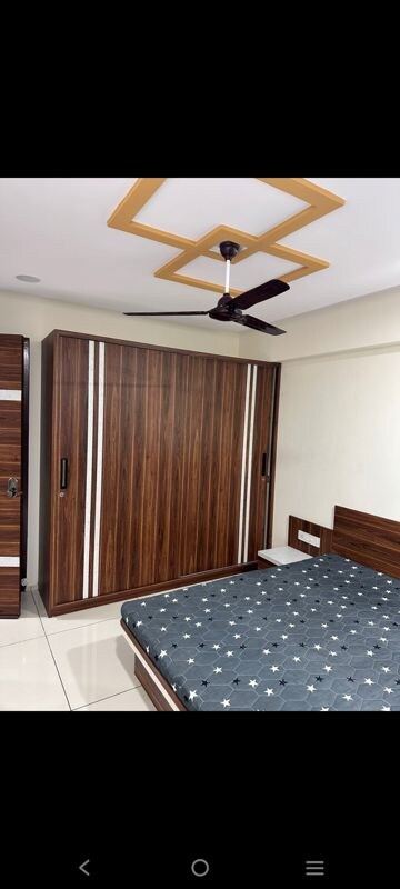 Bedroom in 3 BHK Apartment at Gala Luxuria, South Bopal – for Rent