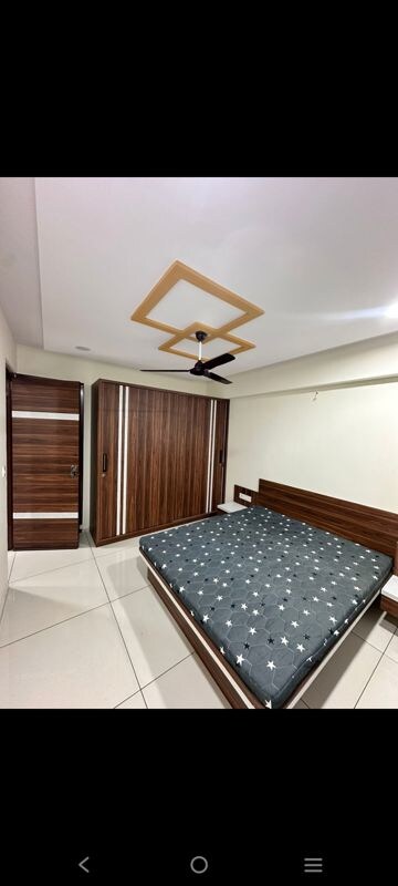 Bedroom in 3 BHK Apartment at Gala Luxuria, South Bopal – for Rent