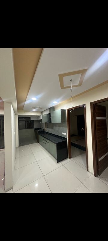 Kitchen in 3 BHK Apartment at Gala Luxuria, South Bopal – for Rent