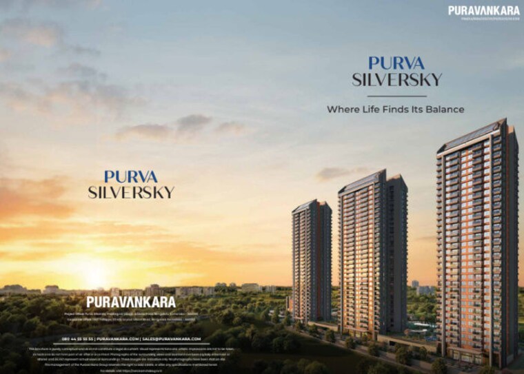 Exterior View, puravankara-purva-silver-sky 3 Bedroom 1877 Sq.Ft. Apartment In Electronic City Phase ii Bangalore 10069878