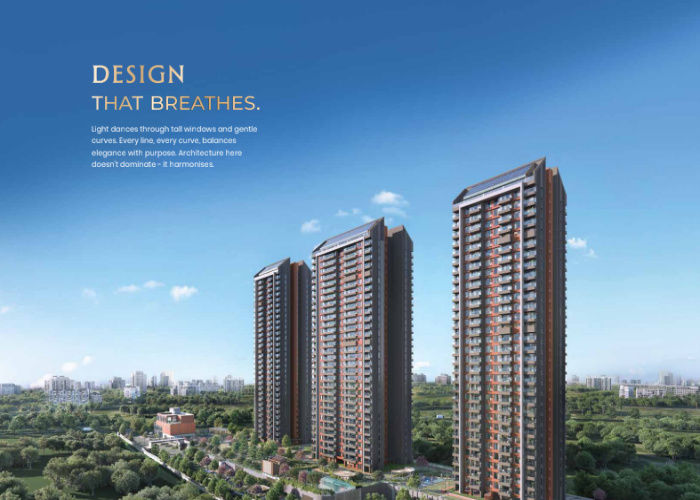 3 BHK + Pooja Room 1899 Sq.Ft. Apartment in Puravankara Purva Silver Sky