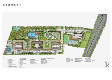 Master Plan in 3 BHK Apartment at Puravankara Purva Silver Sky, Electronic City Phase ii – for Sale