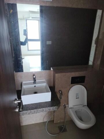Bathroom in 2 BHK Apartment at Sunteck Avenue 2, Goregaon West – for Rent