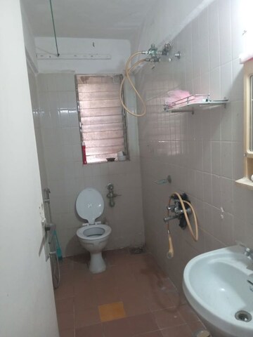 Bathroom in 1 BHK Apartment at Lokhandwala Whispering Palms, Kandivali East – for Rent