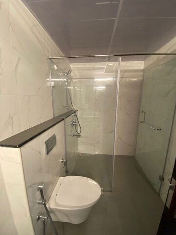 Bathroom in 4 BHK Apartment at Adarsh Lakefront Phase 2, Marathahalli Orr – for Rent