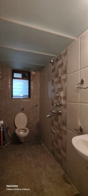Bathroom in 2 BHK Apartment at Bhandup Subhakamana CHS, Bhandup East – for Rent