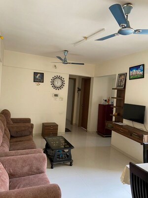 Living Room in 2 BHK Apartment at Pristine Equilife Homes, Mahalunge Ingale – for Rent