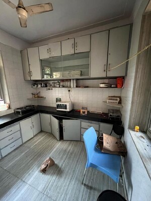 Kitchen in 1 BHK Apartment at Khar West – for Rent