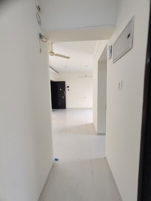 Building Lobby in 2 BHK Apartment at Rosa Oasis, Thane West – for Rent