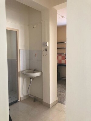 Bathroom in 2 BHK Apartment at Vanaz Corner, Kothrud – for Rent