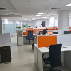 Team Area in  Office Space at Spaze ITech Park, Sispal Vihar – for Rent
