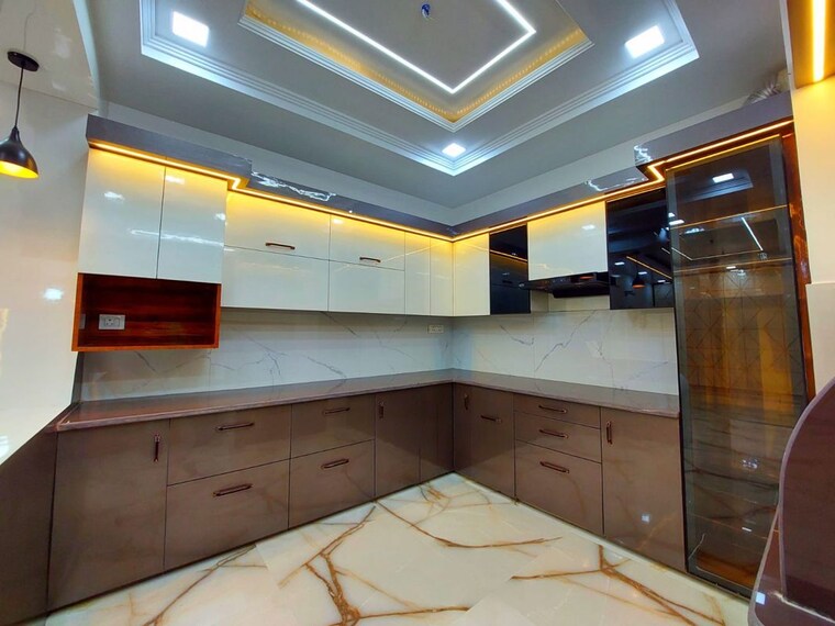 Kitchen, bptp-parkland-pride 3 Bedroom 250 Sq.Yd. Builder Floor In Sector 77 Faridabad 10070243