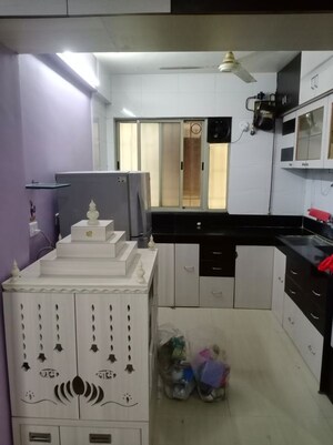 Kitchen in 2 BHK Apartment at Namrata Magic Pimple Saudagar, Pimple Saudagar – for Rent