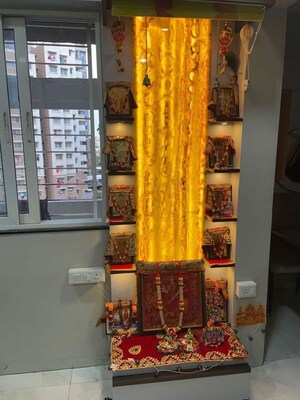 Living Room in 3 BHK Apartment at VTP HiLife, Wakad – for Sale