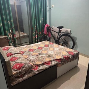 Bedroom in 2 BHK Apartment at Gurukrupa Raj Hills, Khande Rao Dongari – for Rent