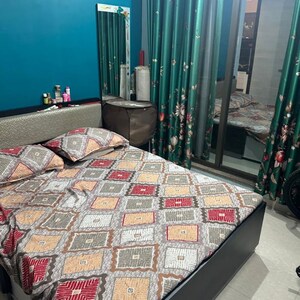 Bedroom in 2 BHK Apartment at Gurukrupa Raj Hills, Khande Rao Dongari – for Rent