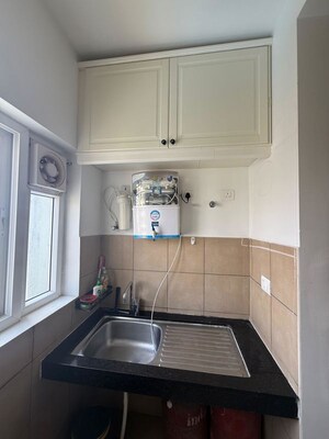 Kitchen in 3 BHK Apartment at DNR Spring Leaf, Koramangala – for Rent