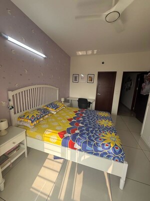 Bedroom in 3 BHK Apartment at DNR Spring Leaf, Koramangala – for Rent