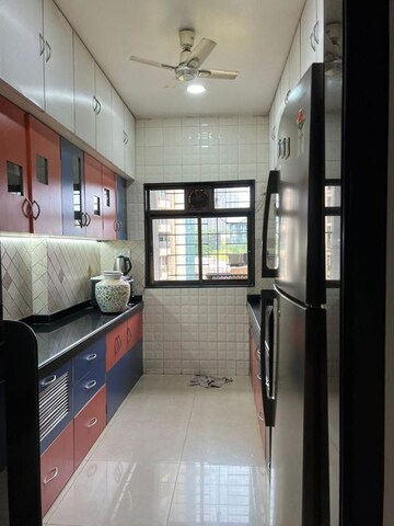 Kitchen in 3 BHK Apartment at Ashar Residency, Pokhran Road No Two – for Sale