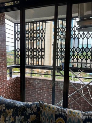 Balcony in 3 BHK Apartment at Ashar Residency, Pokhran Road No Two – for Sale